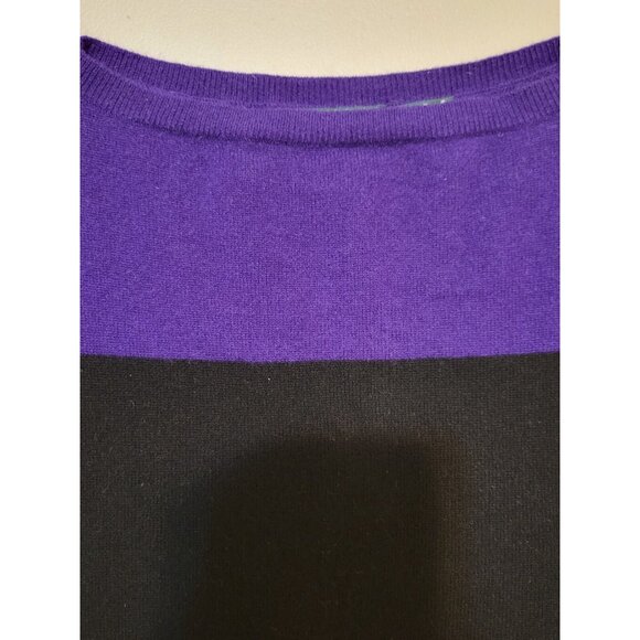 LAUREN RALPH WOMEN'S 100% CASHMERE SWEATER MULTICOLOR SIZE M #892 - Picture 11 of 11